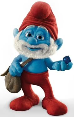 an image of a cartoon character with blue skin