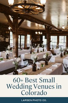 the best small wedding venues in colorado