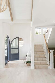 the entryway is clean and ready for us to use as an entrance way in this house