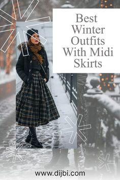 Skirts Ideas, Best Winter Outfits, Midi Skirts, Perfect Makeup, Newest Trends, Sustainable Fashion