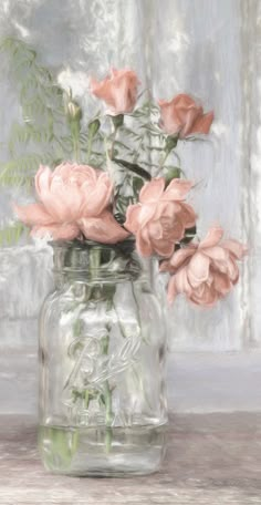 Cottage Peach Roses by Lori Deiter is produced with printing that covers the entirety of the canvas for a sleek and stylish museum-quality look. Our framed prints are made by expert craftsmen who strive to make each canvas the masterpiece that your home deserves. Each of our framed canvas art prints is hand-crafted and made-to-order to give it a high quality and professional appearance. To ensure the clearest, most accurate depiction of the artists' original vision, we print each work of art on Arte Van Gogh, Cute Paintings, Peach Roses, Vintage Poster Art, The Masterpiece, Ethereal Art, Art Inspiration Drawing, Vintage Painting, Framed Canvas Art