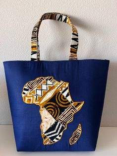 African Print Tote Bag/African Fashion Tote Bags | Eco Friendly Bags | Kitenge Fabric | Red Mosaic | Sustainable Clothing | Eco Gift Ideas/Blue Tote bags/African map tote bag – Duma Mbili African Gifts Ideas, Kitenge Bags Design, Gift Bag Design Ideas, African Bags Handmade, Cute Tote Bag Ideas, Tote Bag Ideas Design, Fabric Hand Bags, Handbag Design Ideas, Kitenge Bags