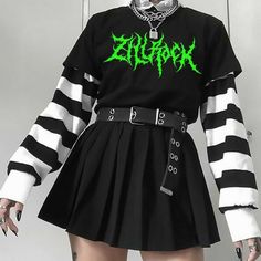 Alt Clothes, Tomboy Style Outfits, Swaggy Outfits, Gothic Outfits, Tomboy Fashion