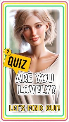 Is being lovely a part of your identity? Dive into this quiz and discover your true nature. #quiz #quizzes #buzzfeed #test #tests #quizzesbuzzfeed #personalityQuizzes #personalityTest #personalityQuiz #LovelyQuiz #CharmCheck #InnerBeauty #LovelyOrNot #PersonalityInsight Buzzfeed Test, Couples Quizzes, Quizzes Buzzfeed, Positive Traits, Short Quiz, Buzzfeed Quizzes, Fun Quiz, Personality Quizzes, Personality Test