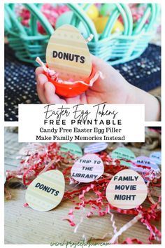 the free printable easter egg hunt game for kids to play with their family and friends