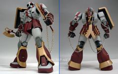 When Gundam meets God Of War: Zaku Ver.Kratos. Work by treason421. Photoreview Big Size Images http://www.gunjap.net/site/?p=178625 Cool Minecraft Creations, Minecraft Creations, Giant Robots