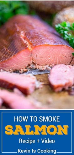 Smoked salmon is fantastic for a brunch or party appetizer. Learn how to smoke salmon on any smoker with this recipe and video tutorial! Salmon Recipe Videos, Easy Fish Dinners, Frozen Salmon, Brine Recipe, Smoked Cooking