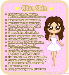 Me, my brother and mother are olive skinned, and while the others are very tanned and freckled, I am pale with that hint of yellow with green veins. Olive Tone Skin, Fair Olive Skin Tone, Light Olive Skin Tone, Fair Olive Skin, Tan Tips, Skin Tone Makeup