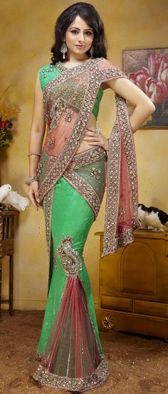 Luv Sari Lehenga, Bengali Saree, Lehenga Style Saree, Indian Designer Sarees, Wedding Indian, Lehenga Style, Indian Dress