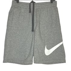 It’s Grey Shorts Season!!! Nwot Ships Same Or Next Day! Smoke & Pet Home! M Perfect To Pair With A T-Shirt And Gym Shorts. Men's Sportswear, Shorts Nike, Gym Shorts, Pet Home, Mens Sportswear, Casual Clothing, Shorts Athletic, Grey Shorts, Nike Shorts