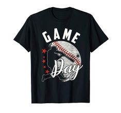 PRICES MAY VARY. Lightweight, Classic fit, Double-needle sleeve and bottom hem Game Day Shirts, Baseball Game, Sports Humor, Baseball Shirts, Winter Fashion Outfits, Women T Shirt, Sport T Shirt, Gift For Men, Branded T Shirts