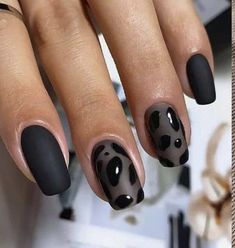 Leopard Nail Designs, Leopard Nails, Gel Nail Colors, Nails 2021, Black Nail Designs, Nail Photos, Nails Spring, Classy Nails, Chic Nails