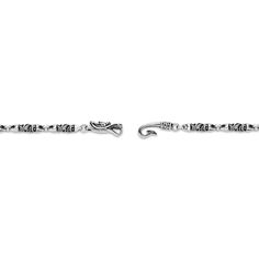 two silver bracelets on a white background