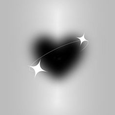 an abstract black and white background with stars in the shape of a heart, suitable to use as a backdrop or wallpaper