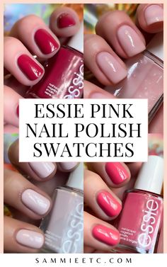 A guide to popular pink Essie nail polish colors with swatches, from sheer pink polishes like Mademoiselle to bright pink like Watermelon and Flying Solo!
-
-
-
-
essie nail polish comparison swatches - best essie pink nail colors - pink nails ideas - essie summer nail polish - essie spring nail polish - pink sheer essie nail polish swatches - essie birthday girl - essie watermelon - essie muchi muchi - essie flying solo - essie mrs always right - essie pillow talk the talk - essie fiji swatch - essie peak show - essie ballet slippers - essie mademoiselle - essie vanity fairest - essie in stitches - essie sugar daddy - bright pink essie nail colors - spring nails ideas - summer nails ideas