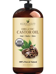 PRICES MAY VARY. 100% PURE & NATURAL CASTOR OIL ORGANIC – Our USDA organic castor carrier oil is used for essential oils mixing, hair care skin care, aromatherapy massage and has endless uses. Expeller-Pressed and Hexane-Free. HAIR GROWTH OIL – Castor Oil helps moisturize and strengthen hair follicles locking in moisture in hair shaft for healthier looking hair. A moisturizing hair oil for women and men, is good for all hair types. CASTOR OIL FOR EYELASHES AND EYEBROWS – Castor oil is full of nu Natural Lash Growth, Moisturizing Hair Oil, Pure Castor Oil, Eyelashes And Eyebrows, Castor Oil For Hair Growth, Oil For Hair Growth, Castor Oil For Hair, Organic Castor Oil, Oil For Hair