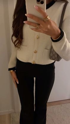 White Headband Outfit, Out For Dinner Outfit, Professional Outfits, Business Casual Outfits, Mode Inspiration