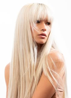 Hair Bangs Ideas, Straight Hair Bangs, Easy Natural Hairstyles, V Bangs, Blonde Fringe, Cheap Hair Extensions, Bangs Ideas, Blonde Bangs, Blonde Hair With Bangs