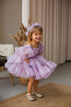 Lily Tutu & Tulle Puffy Flower Girl Dress, First Baby Birthday Party Dress, Princess Girl Gown, Pageant Toddler Special Occasion Dress - Etsy Puffy Dresses, Gowns For Girls, Baby Birthday Party, Special Occasion Dress, Princess Girl, Formal Dresses For Weddings, Birthday Party Dress, Fairy Dress, Flower Girl Dress