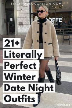 Chicago Dinner Outfit Winter, Day Time Date Outfit Winter, Winter Date Dress, Second Date Outfit Winter, Best Date Night Outfits, French Date Night Outfit Winter, Boston Date Night Outfit, Dinner Out Outfit Winter, 2024 Night Outfits