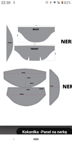 the front and back side of a boat with measurementss for each seat in it