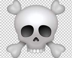 a skull and crossbones on a transparent background png clipart free for personal use