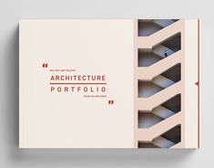 an architectural brochure designed to look like a building with balconies on top