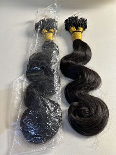 Loop Human Hair Extensions. 2 -packs of loop hair extensions 100% human hair 18in long Bodywave Color 1B Human Hair Extensions, 100 Human Hair, Hair Extensions, Human Hair, Human, Hair, Color