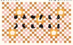 an image of cats on a chess board