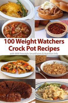 10 weight watchers crock pot recipes that are easy to make and delicious for the whole family