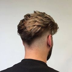 Modern Mohawk Men, Neck Haircut, Modern Mohawk, Disconnected Haircut, V Cut Hair, Mens Hairstyles Fade, Mens Haircuts, Men Hair Color, Mohawk Hairstyles