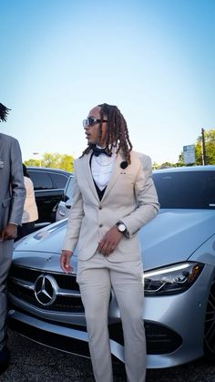 #prom24 #meninsuits White Suit Men Prom, Men’s Prom Outfits, Prom Looks For Guys, Prom Outfits Men, Pink Suit Men, Guys Prom, Suits For Guys