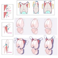 step by step instructions on how to make an origami human figure from paper