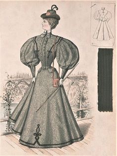 1890s Fashion Women, 1890s Women, 1901 Fashion, Newsies Musical, Edwardian Fashion Plates, Victorian Shirt