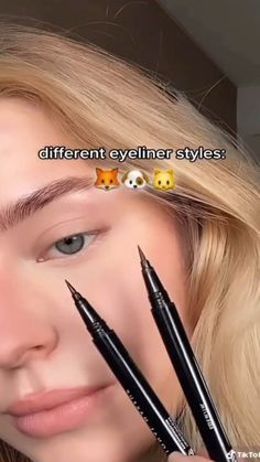 slaytutoriial • Áudio original Different Eyeliner, Hayley Bui, Different Eyeliner Styles, Eye Makeup Techniques, Makeup Artist Tips, Eyeliner Styles, Quick Makeup, Easy Makeup Tutorial, Eye Makeup Designs