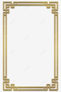 an art deco style frame with gold trimmings on the edges, borders, frames,