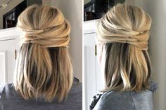 Office Hairstyles for Women: Medium Straight Hair Straight Hairstyles Medium, Office Hairstyles, Easy Everyday Hairstyles, Hair 2018, Quick Hairstyles, Everyday Hairstyles, Great Hair, Gorgeous Hair