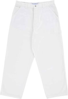 Built with high quality cotton denim, these Big Boy Jeans have an extremely baggy fit so you'll look like, well, a big boy. Classic White Jeans For Work, Classic White Pants With Five Pockets, White Cotton Pants With Five Pockets, White Baggy Jeans With Five Pockets, Baggy White Pants For Workwear, White Baggy Pants For Work, Classic White Bottoms With Five Pockets, Casual White Baggy Jeans, White Wide Leg Jeans For Streetwear