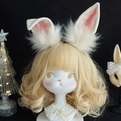 Bunny ears cosplay animal ears lolita rabbit ears headband hairpin cat ears cosplay lolita Cat Ears Cosplay, Rabbit Ears Headband, Bunny Ear Headband, Ears Cosplay, Bunny Ears Headband, Ears Headband, Rabbit Ears, Bunny Ears, Animal Ears