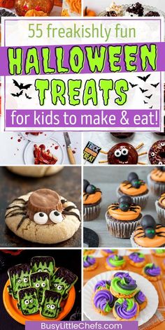 halloween treats for kids to make and eat