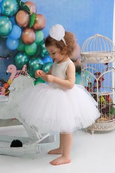 Baby Girls Ballerina Tutu Tulle Dress and Headband White - Etsy Turkey Toddler Ballerina Dress, Parties Outfit, Toddler Princess Dress, Birthday Tutu Dress, Ballerina Tutu, Headband White, Girls Tutu Dresses, Ballerina Dress