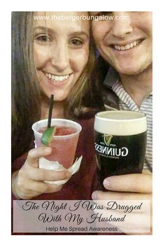 a man and woman holding up drinks in front of their faces with the caption, the wish was dragged with my husband