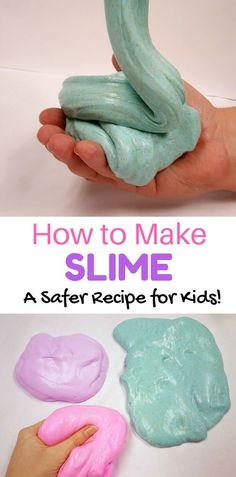 how to make slime recipe for kids