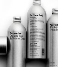 Luxury Body Wash, Less But Better, Skin Care Packaging, Cool Packaging, Body Serum, Linen Spray, Body Massage, Bottle Design