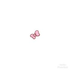 two pink hearts on a white background