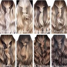 Balayage Color Chart, Lives In Bronde Balayage, Bronde Platinum, Lighter Hair For Brunettes, Honey Vs Ash Blonde, Loreal Hair Color Chart Blondes, Honey Blonde Shades Eq Formula, Lighter Hair Colors, Honey Caramel Shades Eq