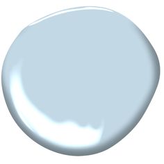 a white paint color with an oval shape on the top and bottom, it is light gray