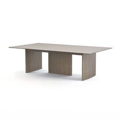 a rectangular table with two legs on the top and one leg extended to the side