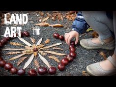 a woman is making a star made out of wood beads