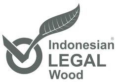 the logo for indonesia legal wood